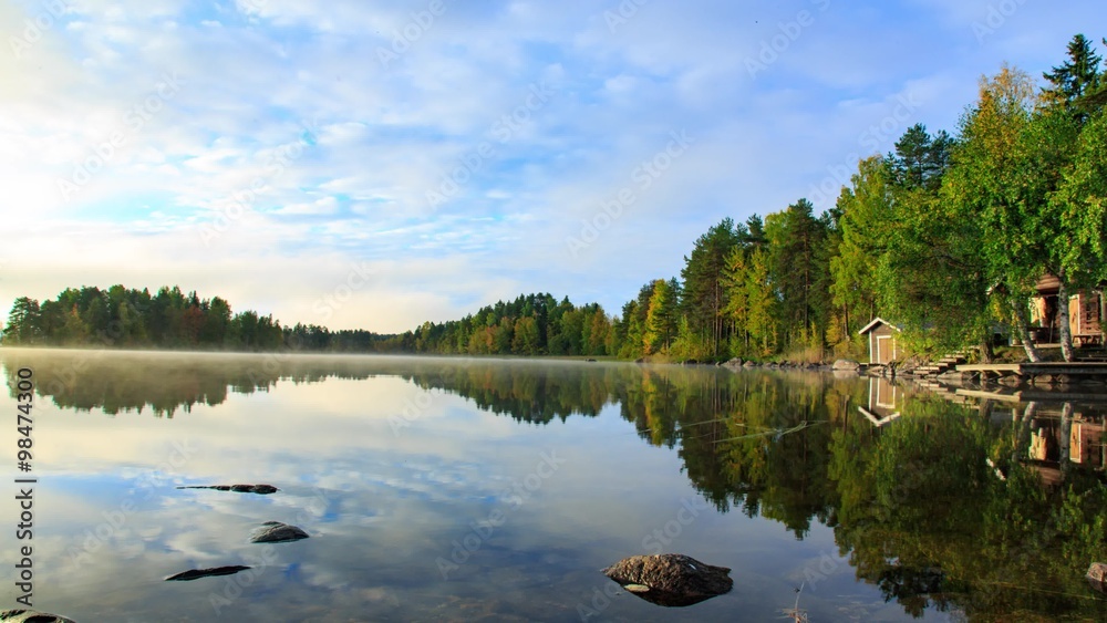 Sunrise at l, Finland