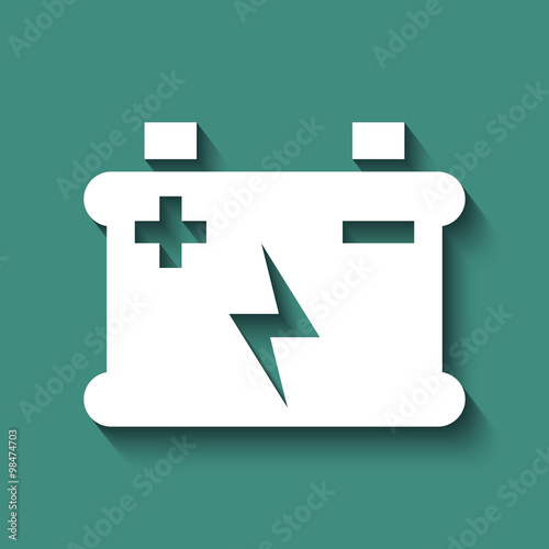 Logo batterie.