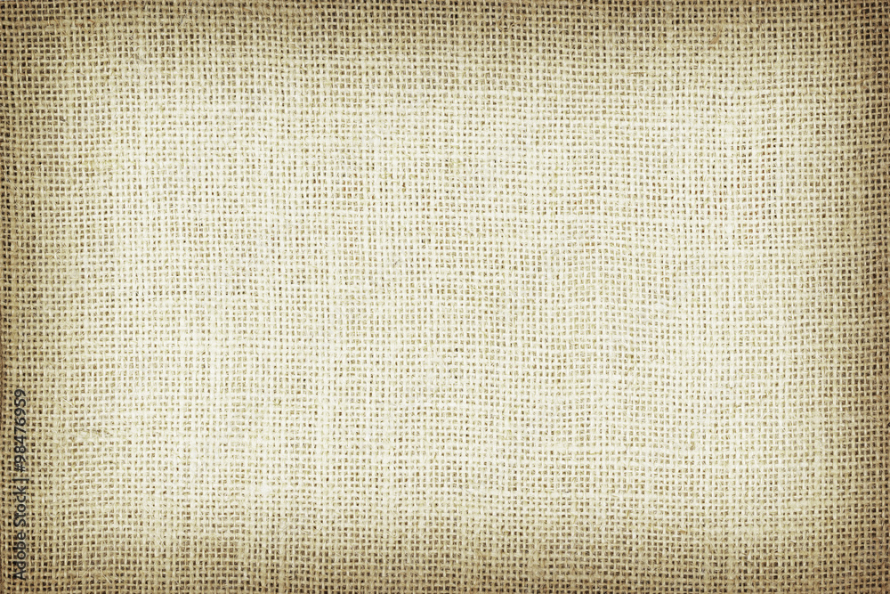 Fototapeta premium Natural sackcloth textured for background