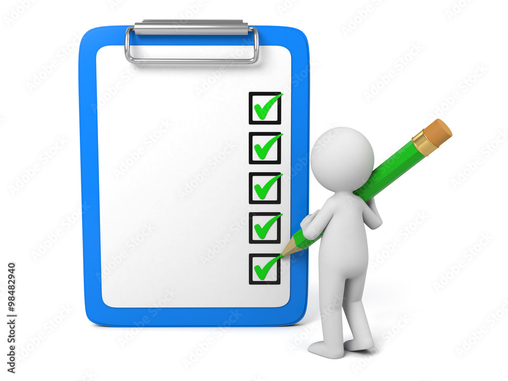 3D guy and a multiple choice questions 3D guy and a multiple choice questions