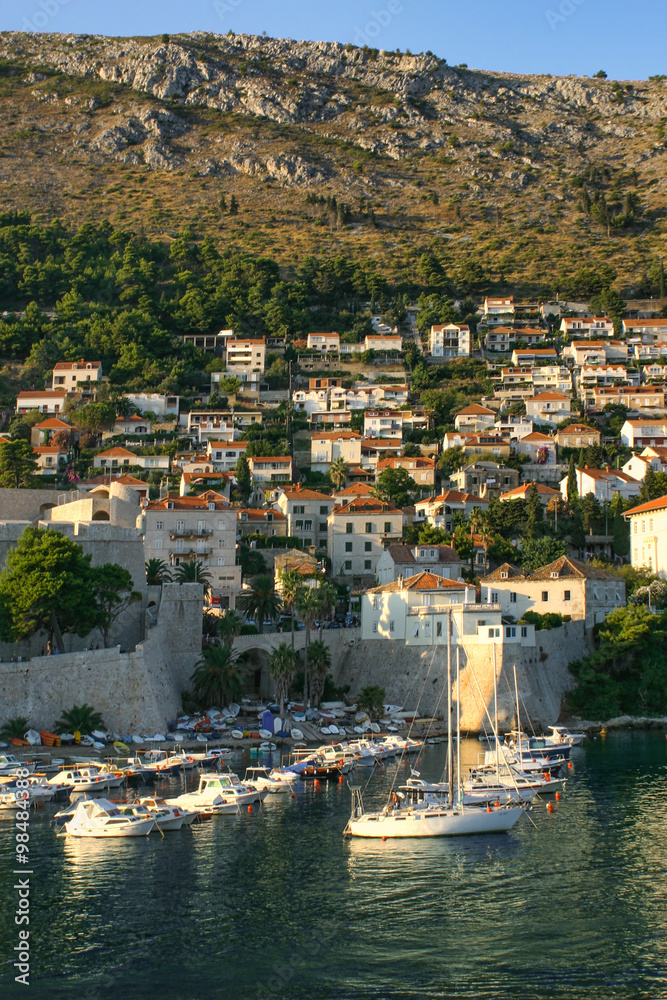 View from Dubrovnik, Croatia
