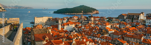 View from Dubrovnik, Croatia