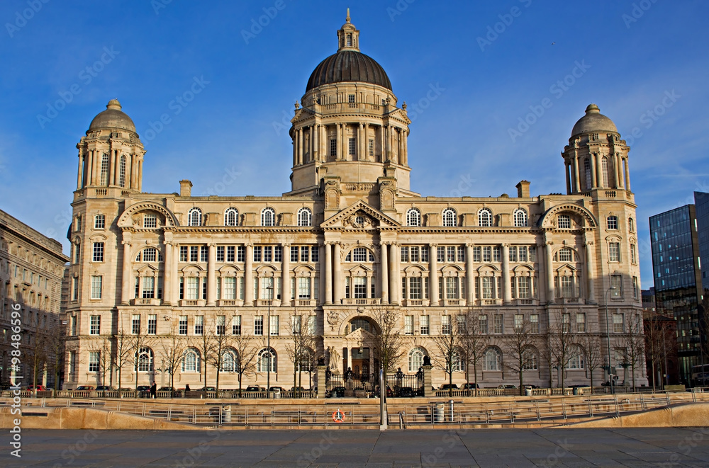 Port of Liverpool building on Liverpool waterfront