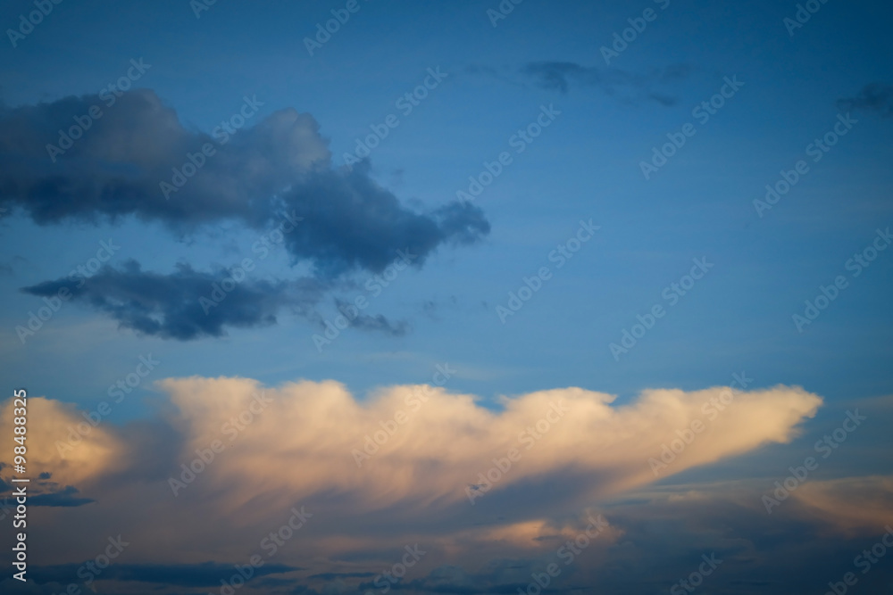 blue sky with clouds, clear weather sky background blue sky with clouds, clear weather sky background