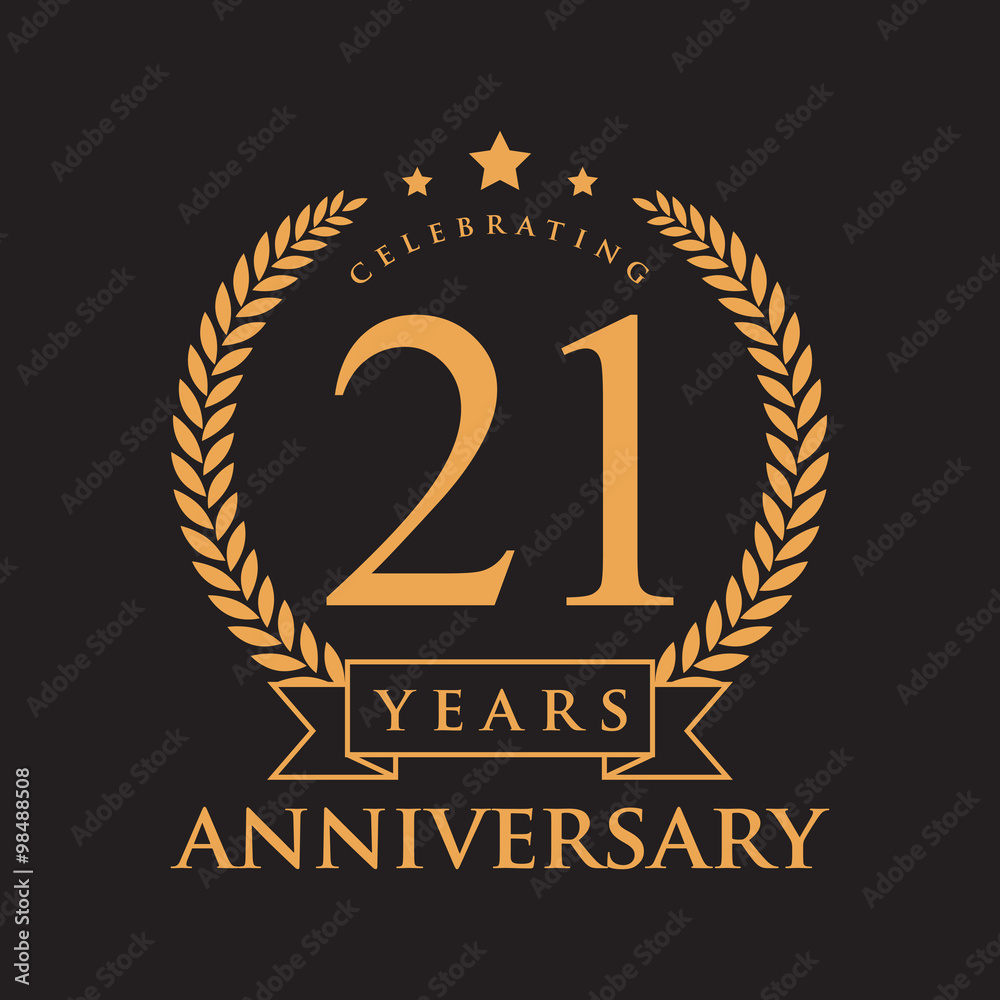 Fototapeta premium celebrating anniversary