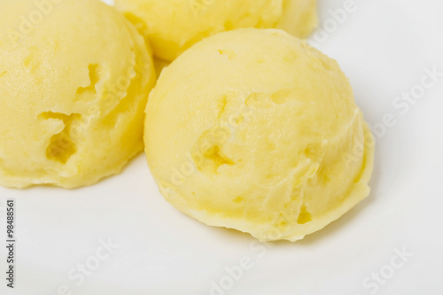 Delicious mashed potatoes balls.
