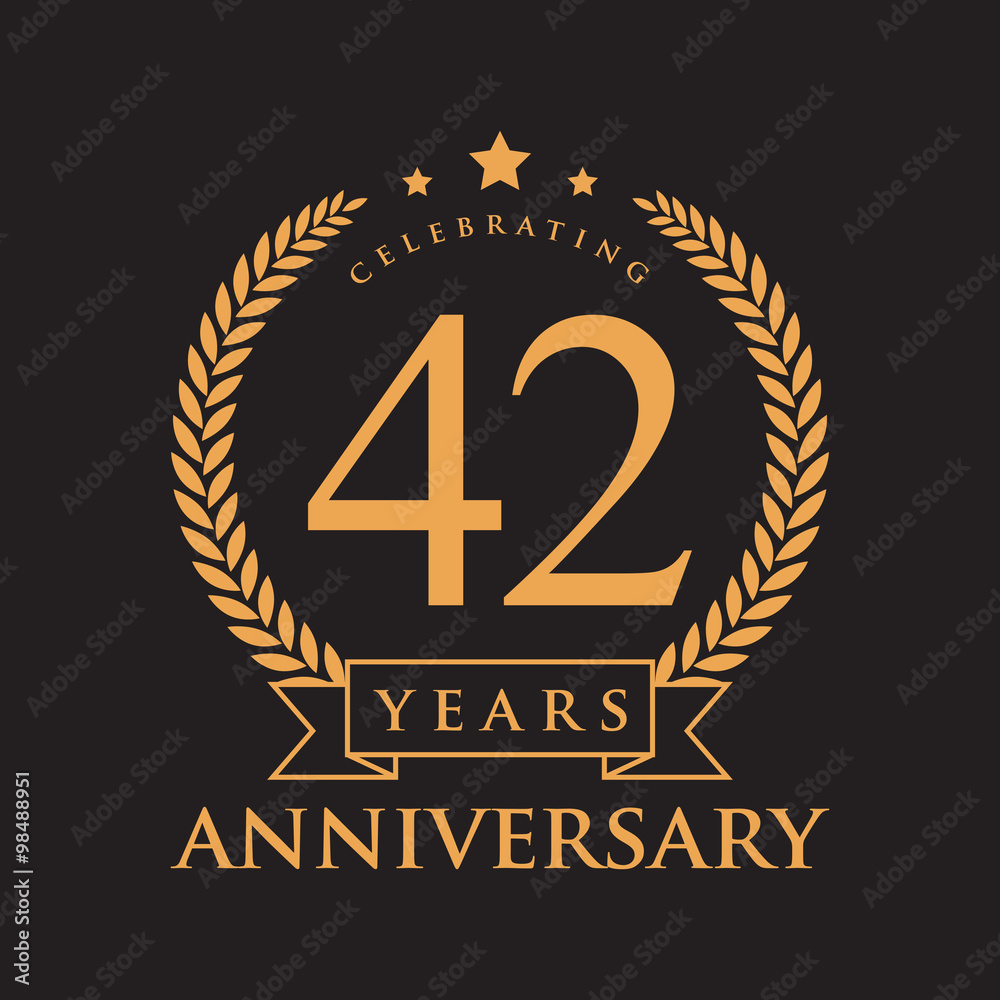 Fototapeta premium cellebrating anniversary