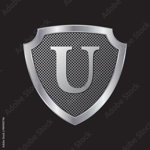 innitial shield logo icon