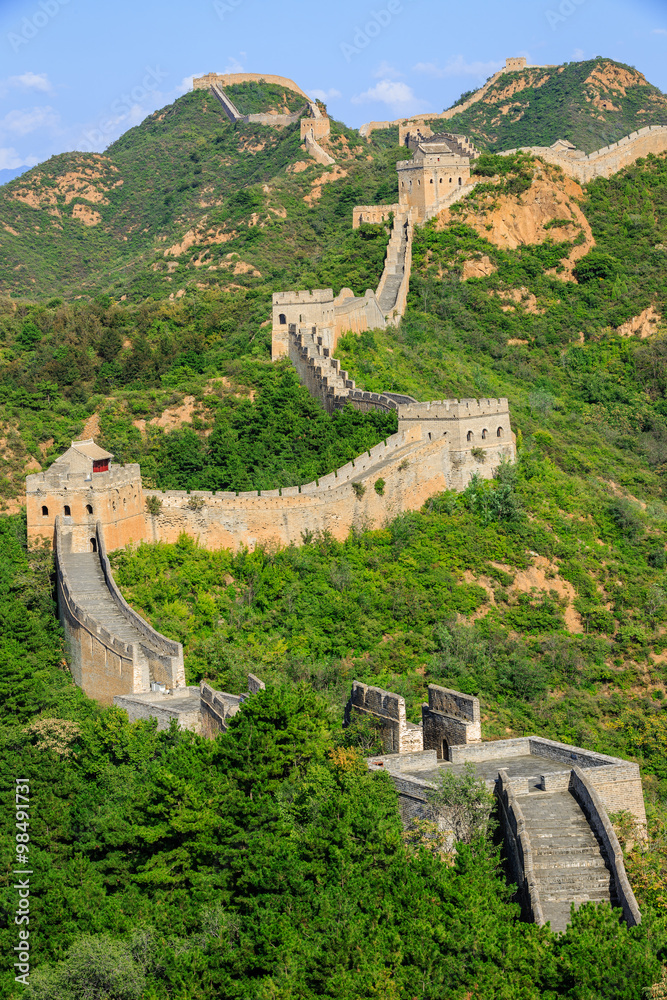 The Majestic spectacular Great Wall of China