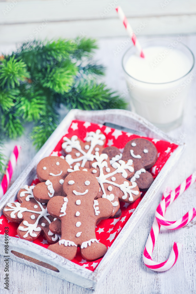 cookies with milk