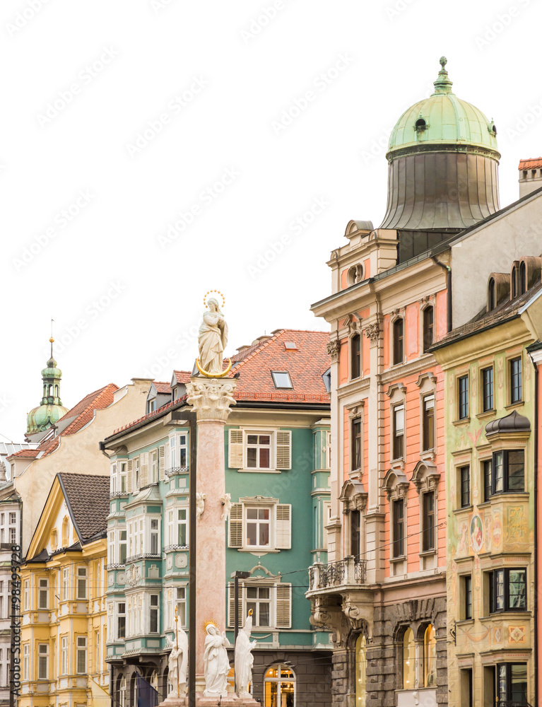 Naklejka premium Historic Innsbruck