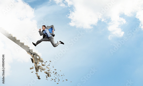 Wallpaper Mural Up the career ladder overcoming challenges Torontodigital.ca