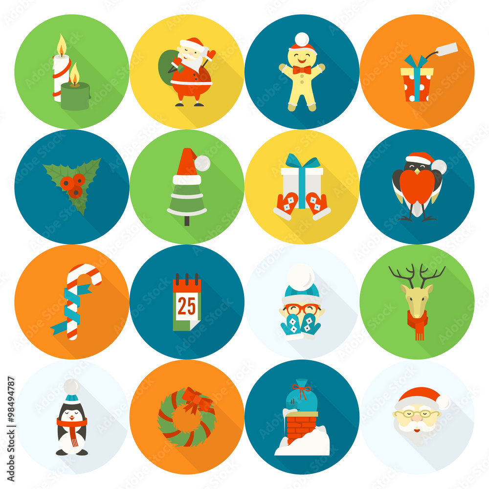 Christmas and Winter Icons Collection