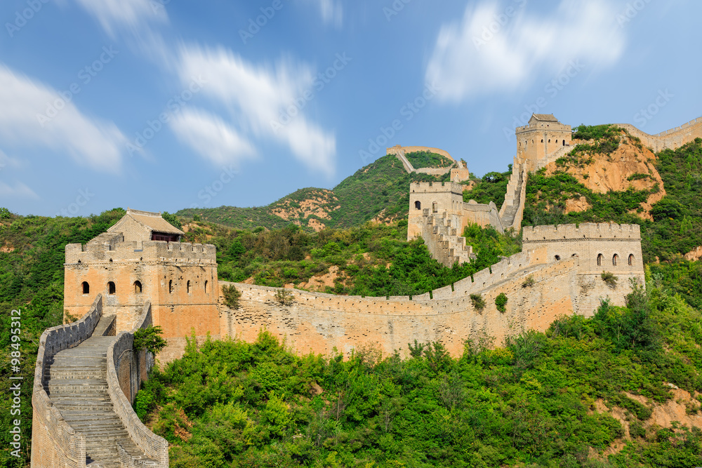 The Majestic spectacular Great Wall of China