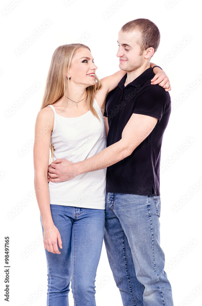 Happy couple in love Happy couple in love