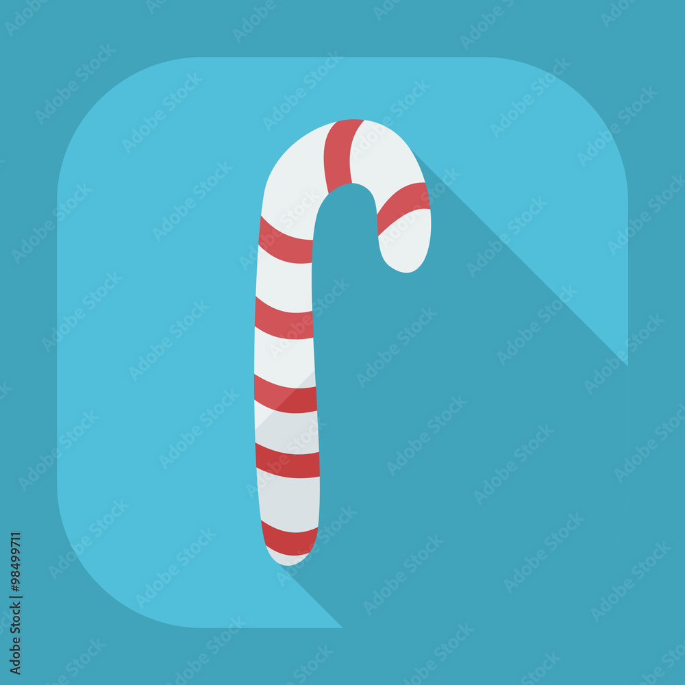 Flat modern design with shadow icons candy Flat modern design with shadow icons candy