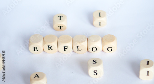 Wallpaper Mural Holzwürfel Erfolg Torontodigital.ca