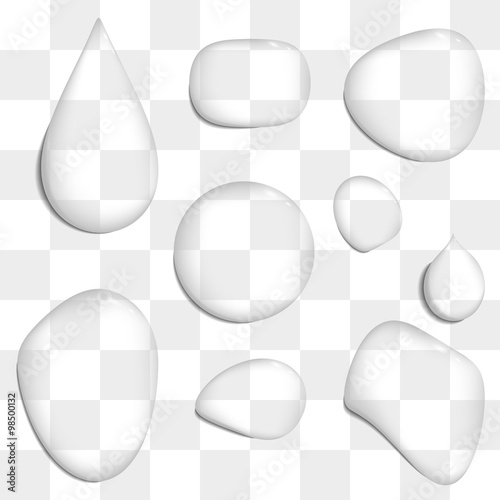 Water drop. Vector EPS10