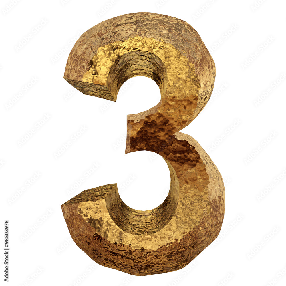 Yellow gold or golden fonts isoalted on white background Yellow gold or golden fonts isoalted on white background