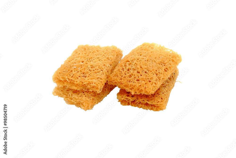 Malaysian traditional cake for dessert called Kueh Karas popular Malaysian traditional cake for dessert called Kueh Karas popular
