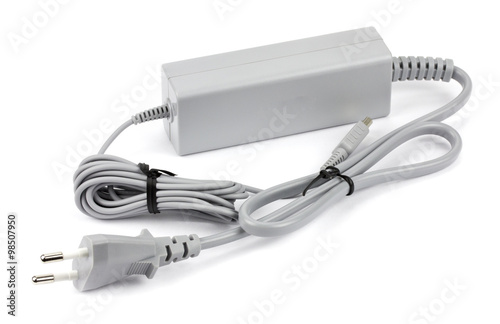 Wii cable on a white background