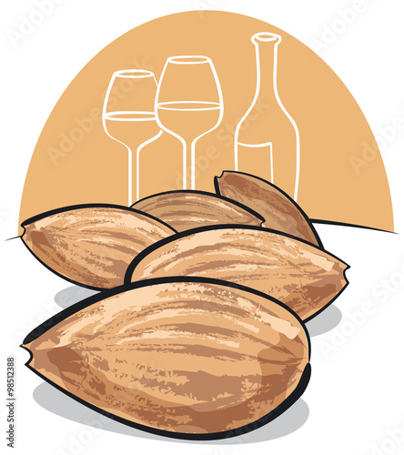 almonds