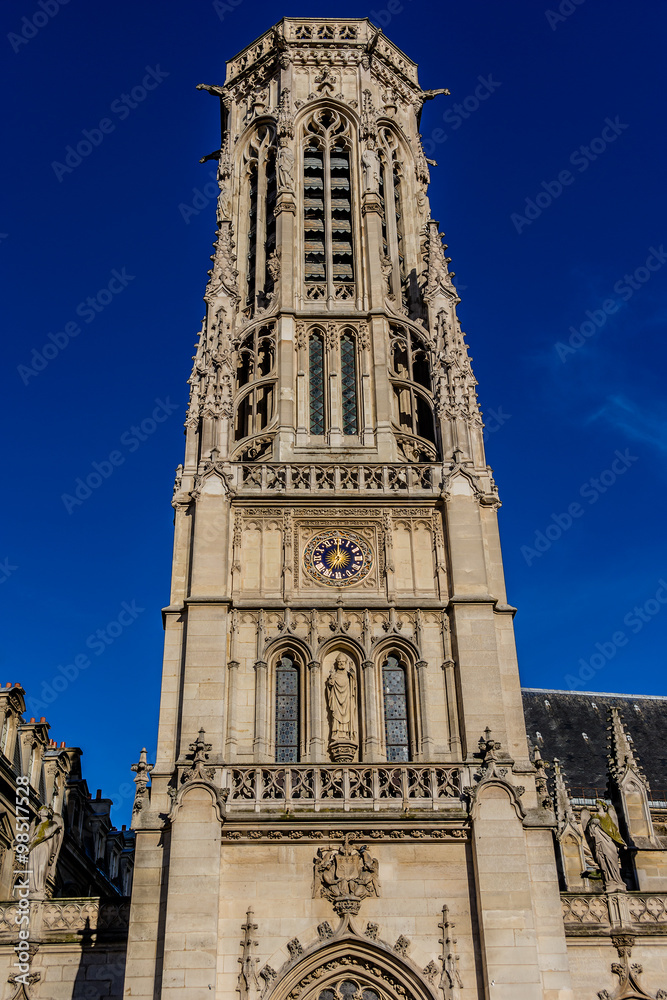 Church of Saint-Germain-l'Auxerrois, Paris, France.