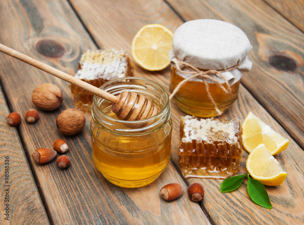 honey and lemon honey and lemon