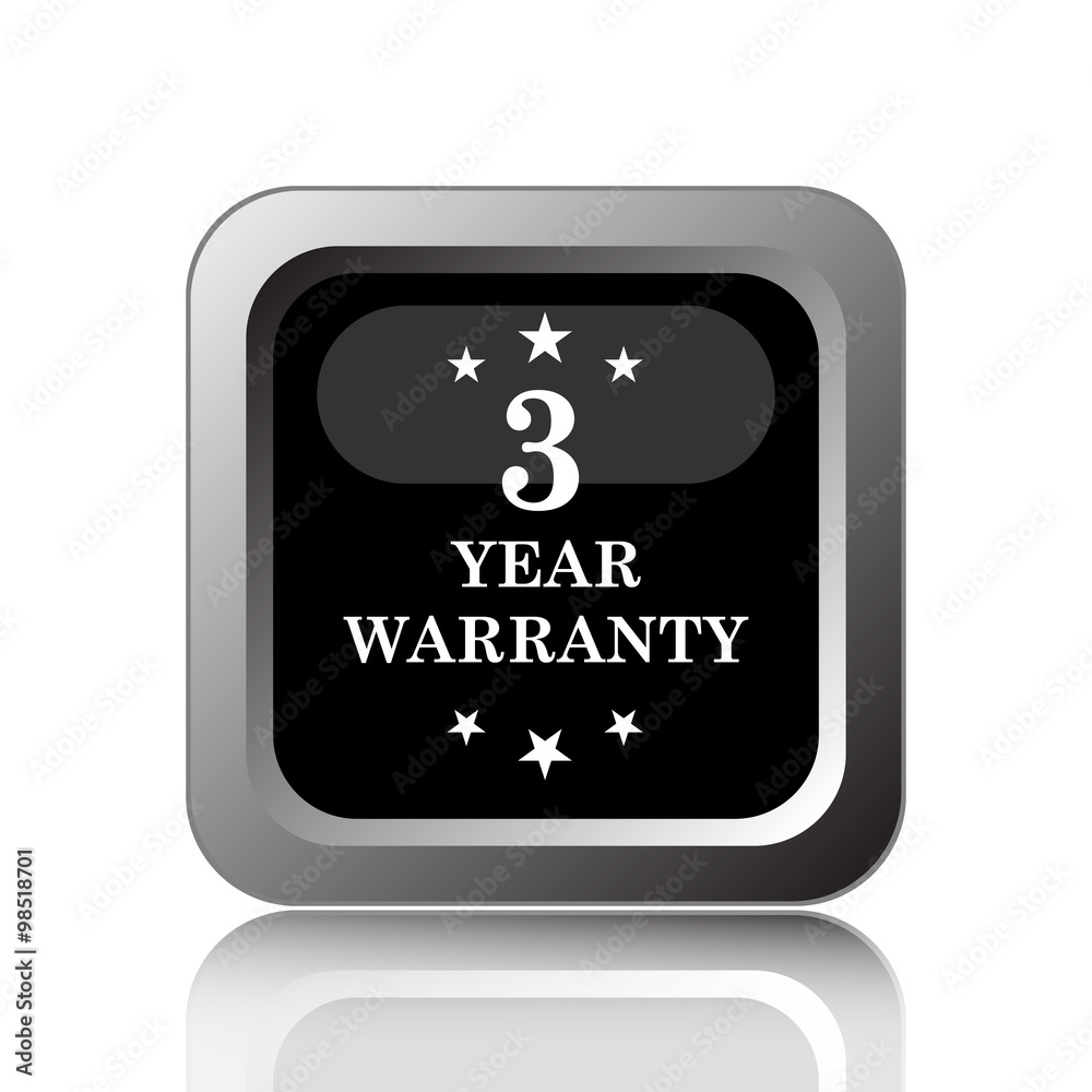 3 year warranty icon