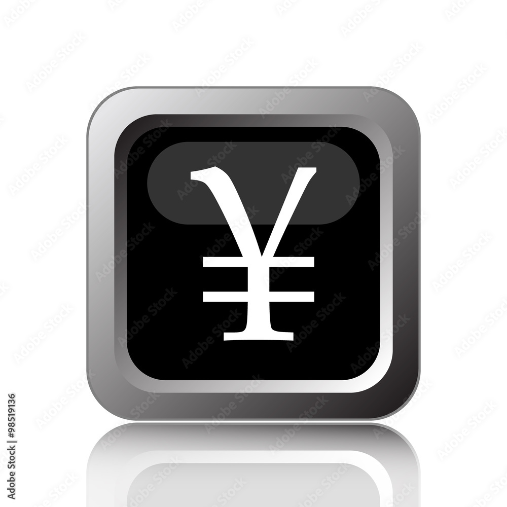 Obraz premium Yen icon
