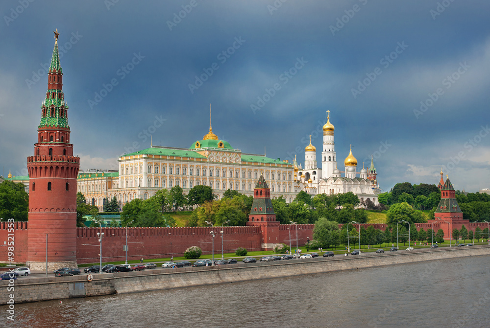 Moscow Kremlin and the waterfront