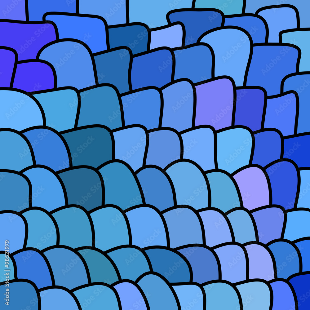 Obraz premium abstract vector stained-glass mosaic background