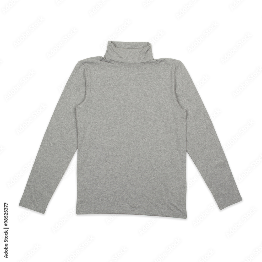 Fototapeta premium male turtleneck isolated on white