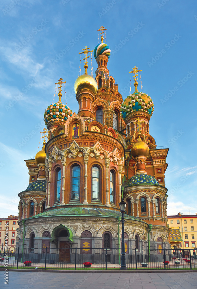 Church of Savior on Spilled Blood. St.Petersburg, Russia