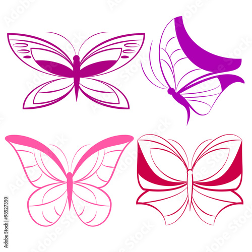 butterflies design