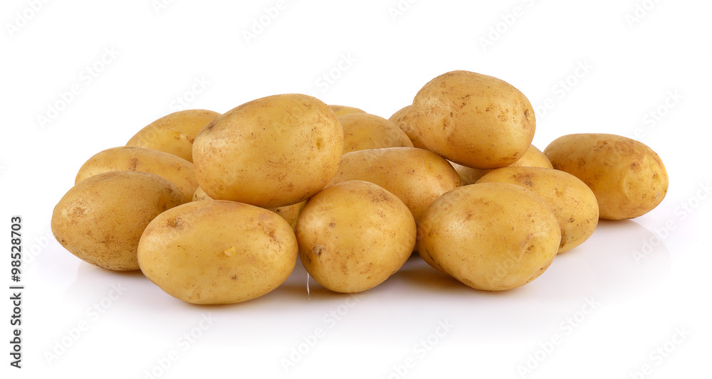 potato isolated on white background potato isolated on white background