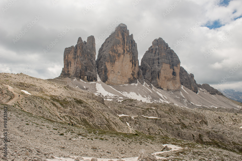 Three Cime of Lavaredo, Dolomites Three Cime of Lavaredo, Dolomites