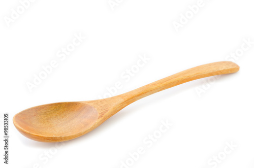 Wooden spoon. photo