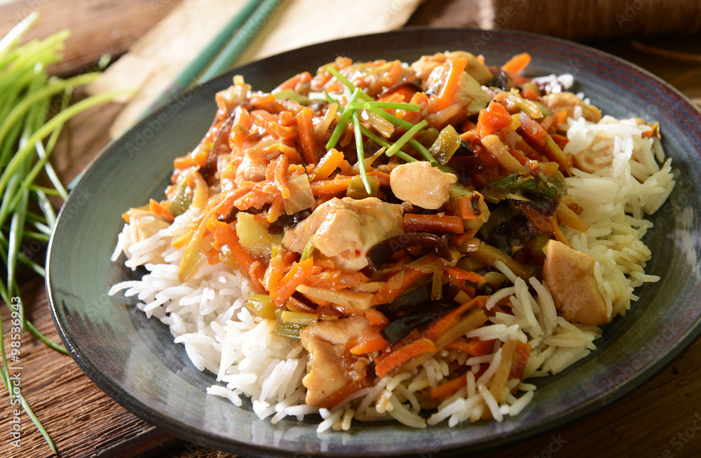 Rice with chicken Rice with chicken