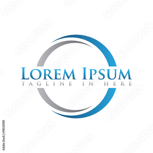 logo circle curve