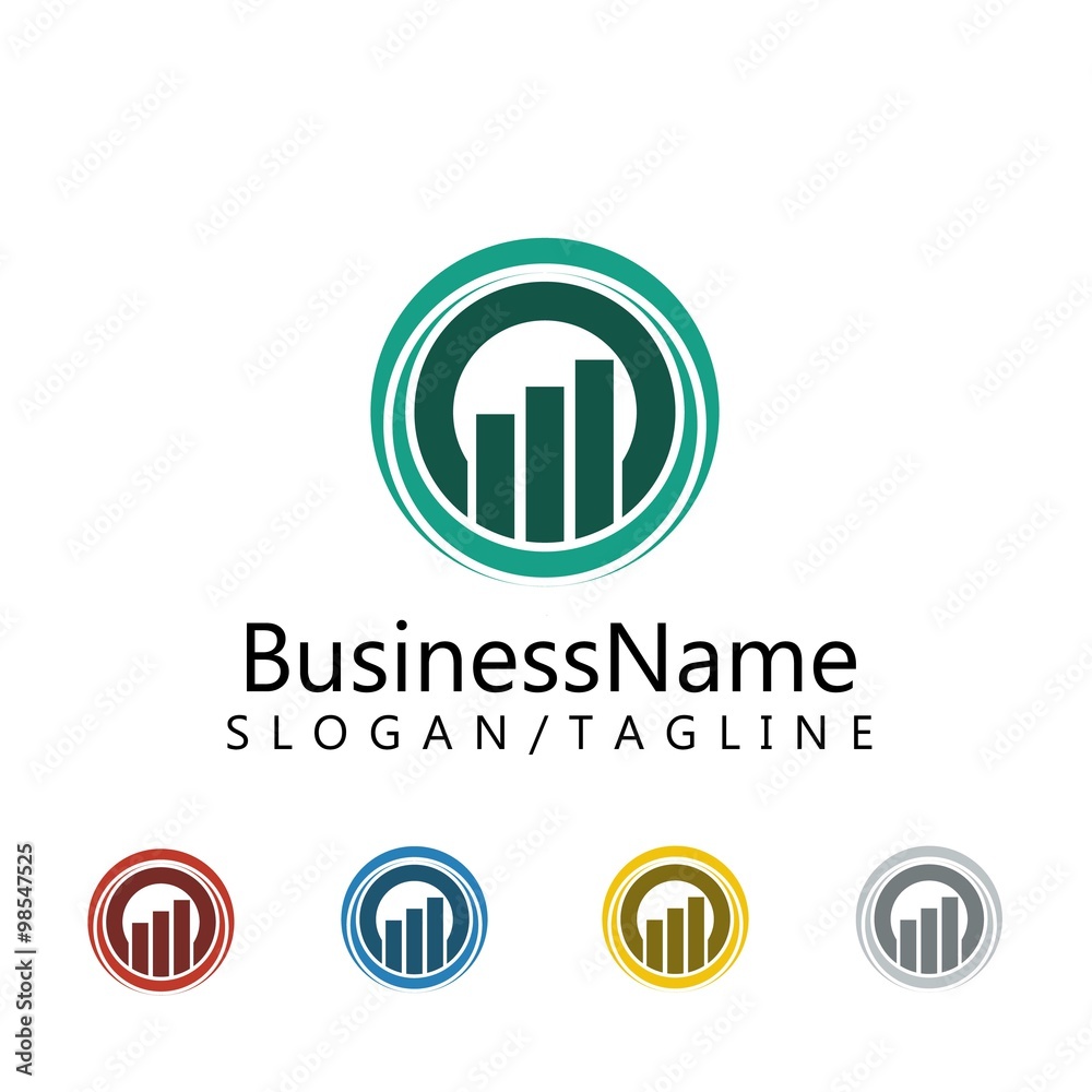 finance vector logo icon finance vector logo icon