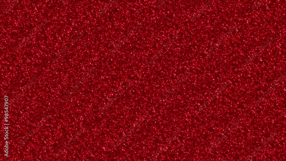 Red Glitter Background Loop