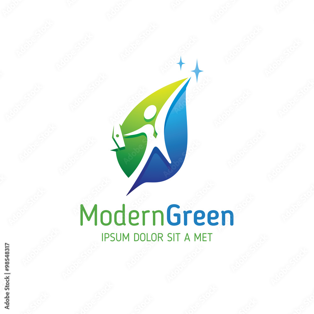 Obraz premium Business Success People Healthy Life Logo