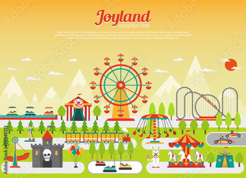 Amusement park concept