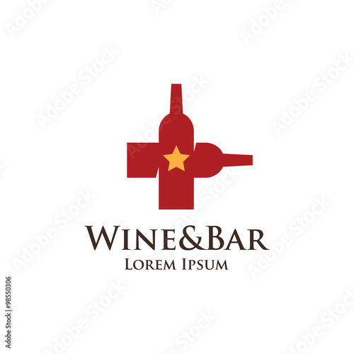 Wine Cross Logo