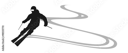 Skifahrer