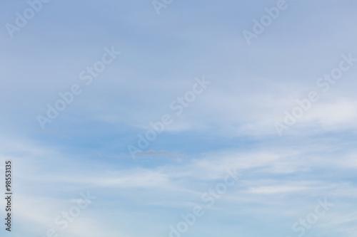 Fototapeta Naklejka Na Ścianę i Meble -  blue sky and white cloud, cloudy sky background