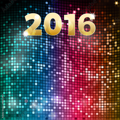 Mosaic party 2016 background