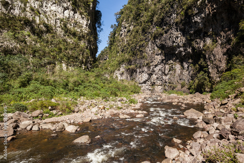 Ox River, at Canion Itaimbezinho - Aparados da Serra National Pa