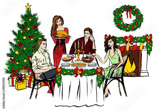 Thanksgiving or Christmas dinner 